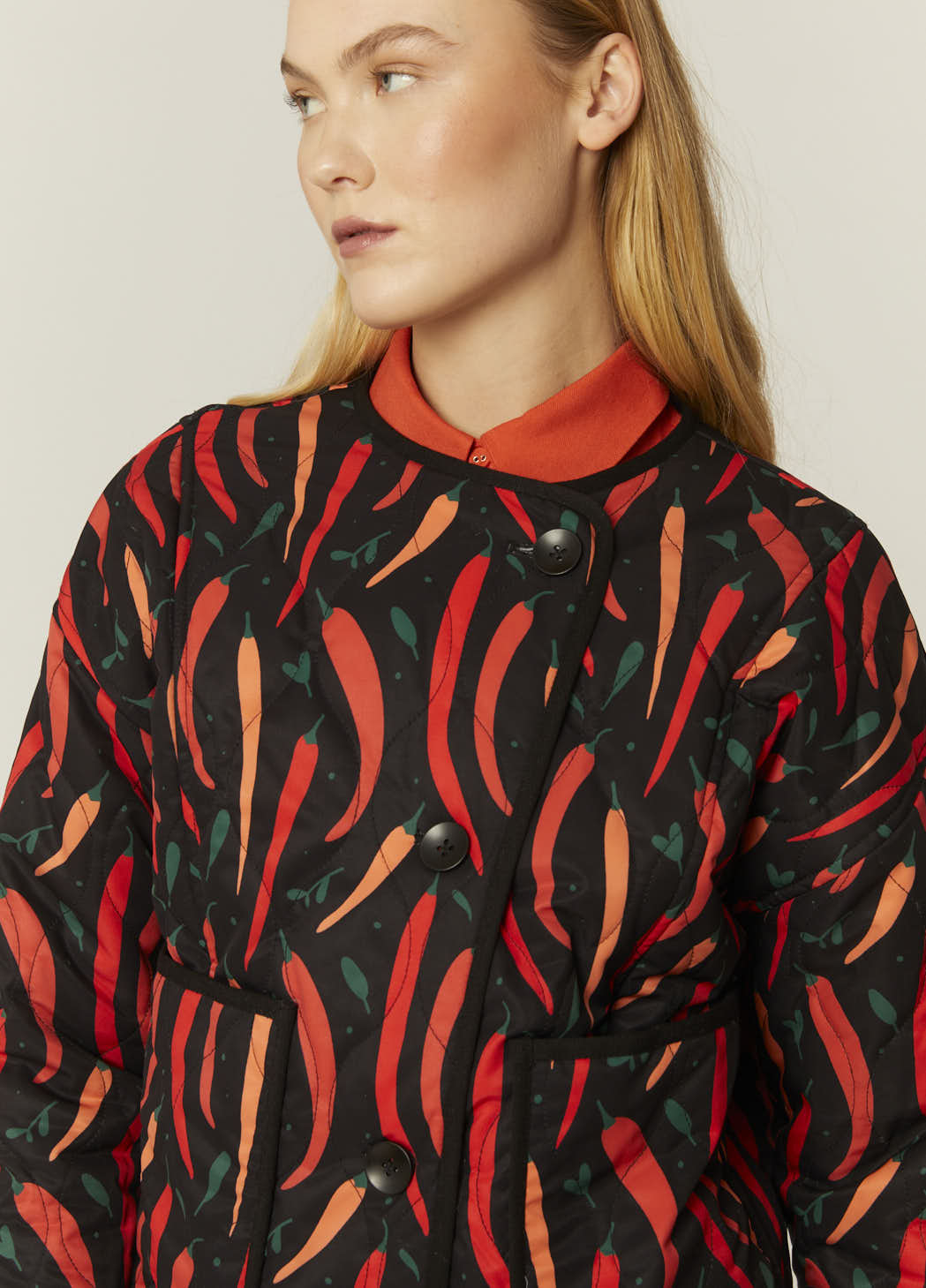 CHAQUETA BOMBER PIMIENTOS CHILLY