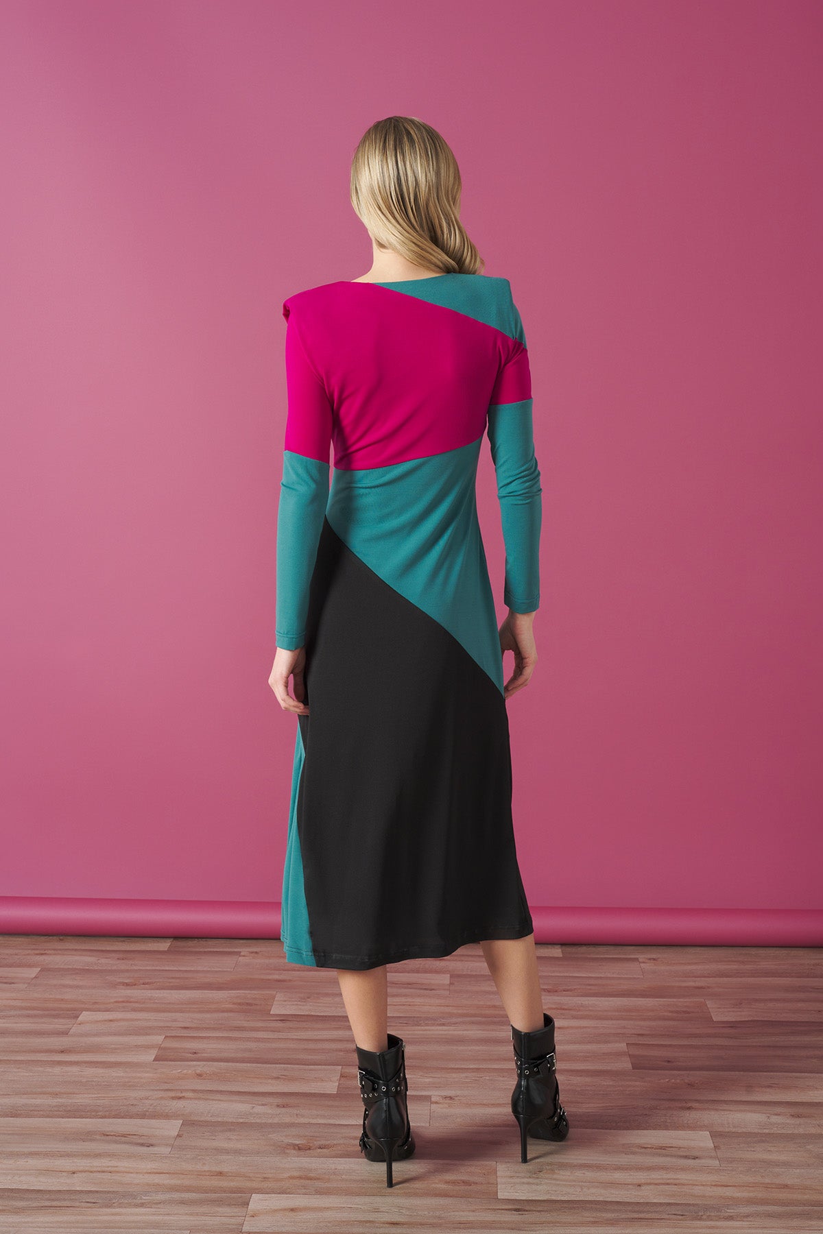 VESTIDO ADON TRICOLOR