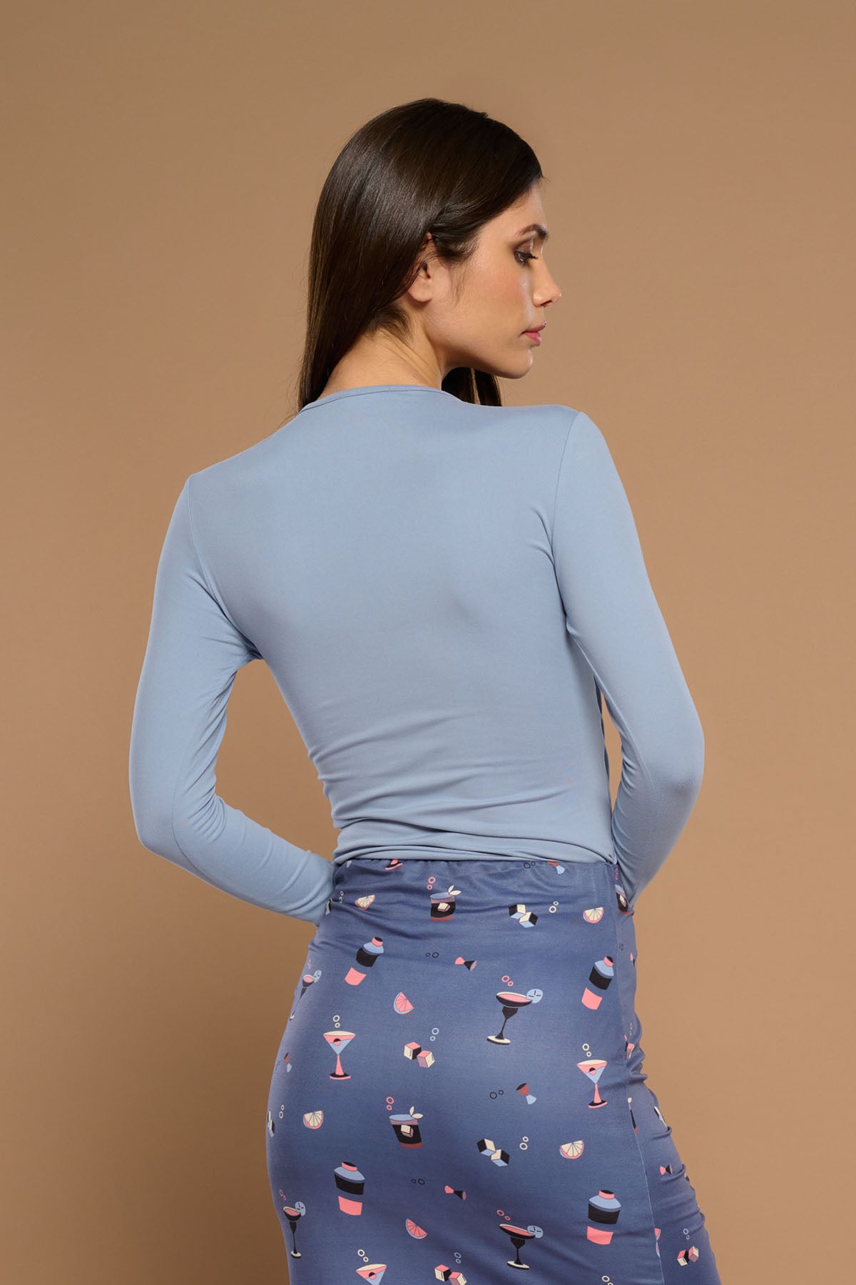 TOP BELINA GRIS