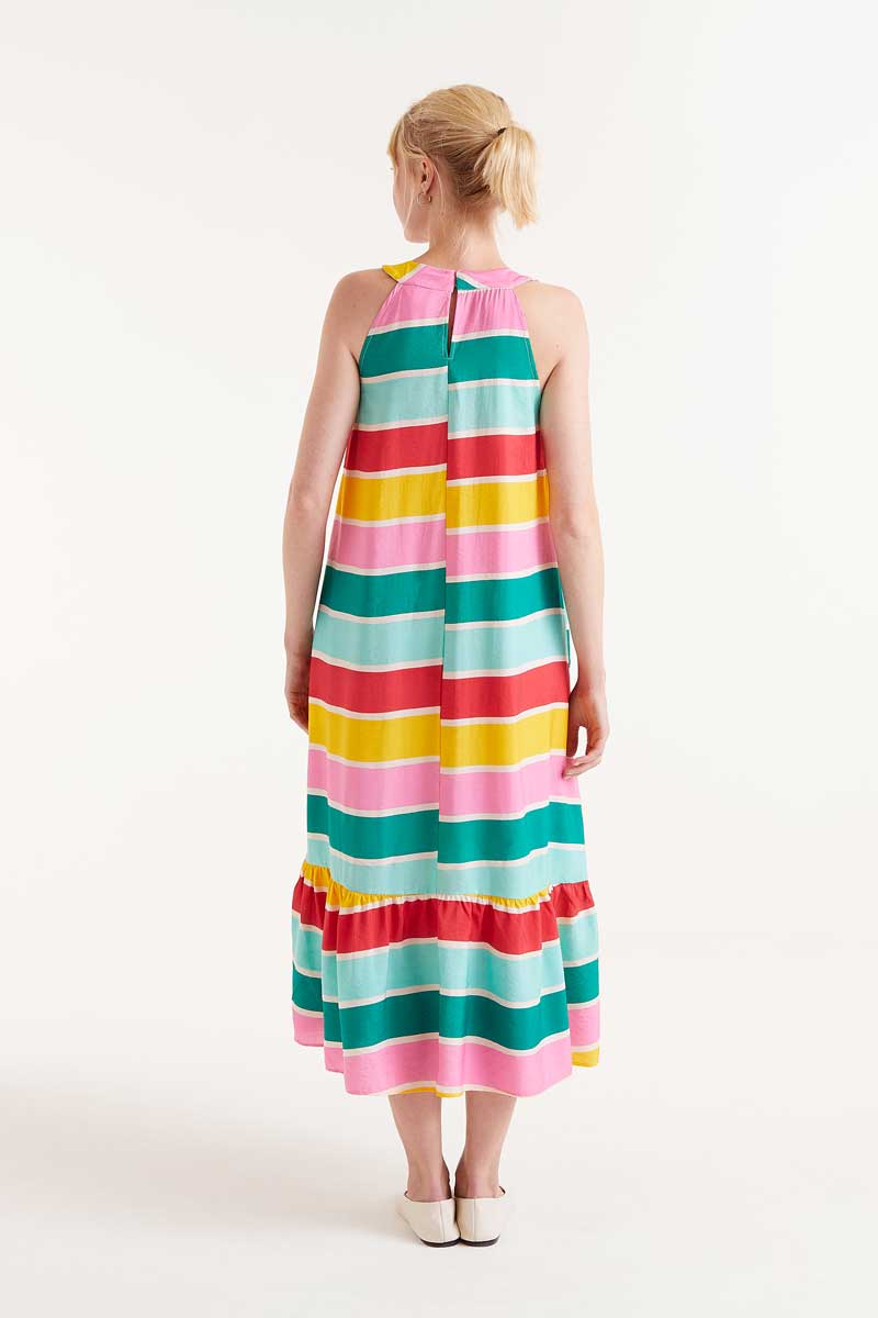 VESTIDO DE RAYAS COLORES