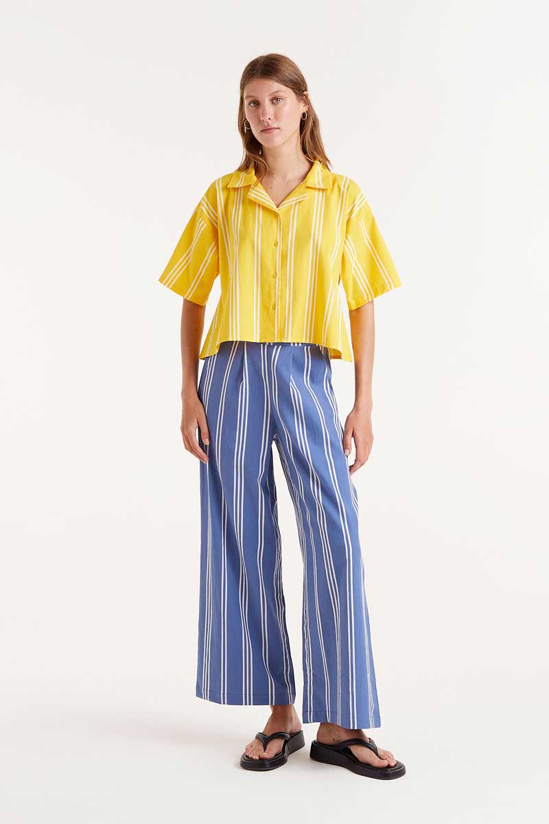 PANTALÓN RECTO RAYAS