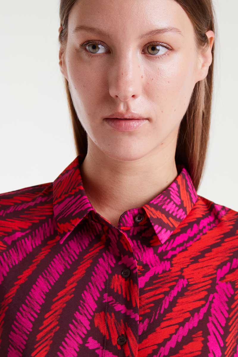CAMISA CREPE LIGERO ESTAMPADO FEDORA