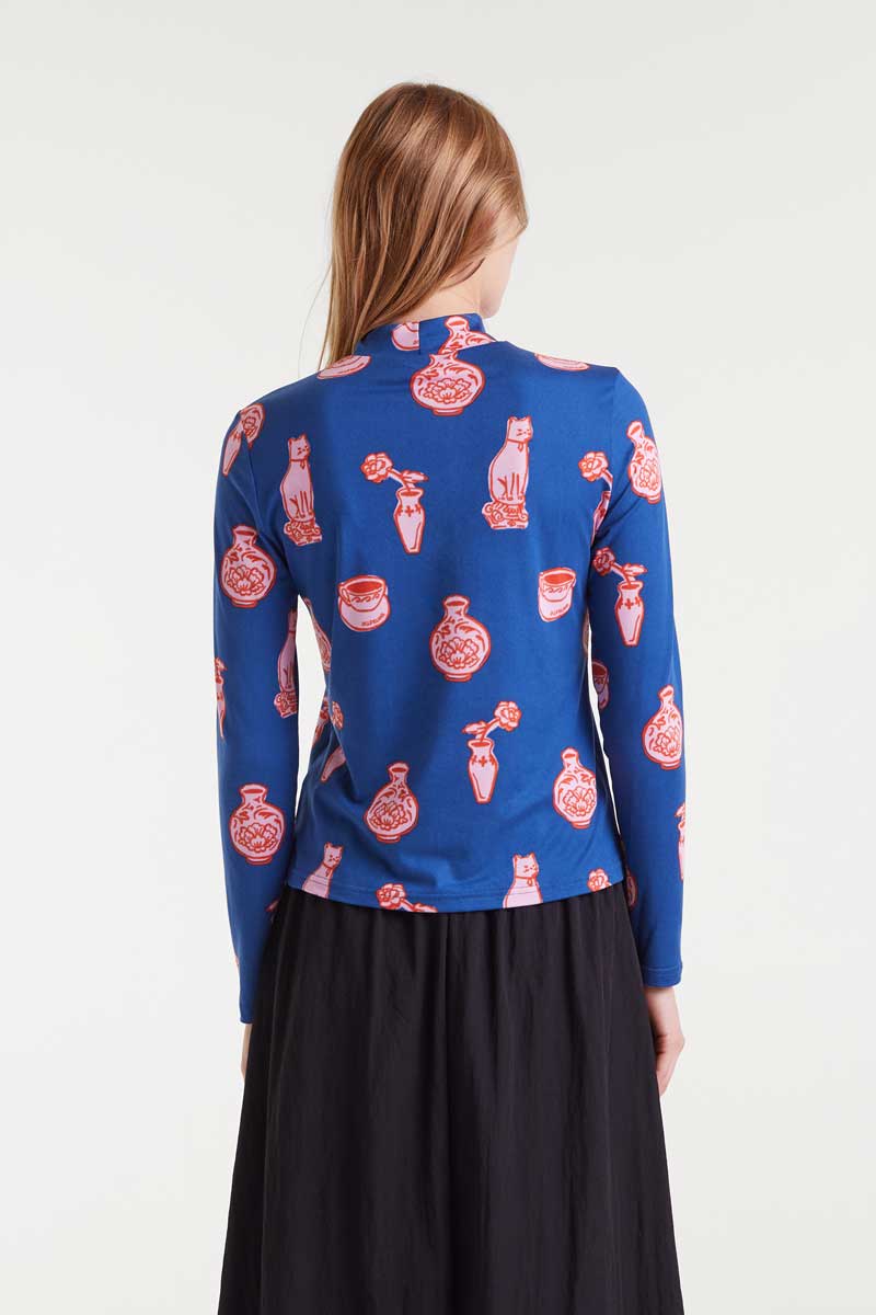CAMISETA ESTAMPADO PORCELANA