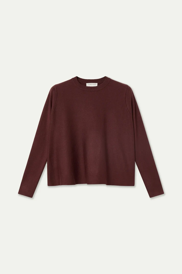 JERSEY BASICO MARRON