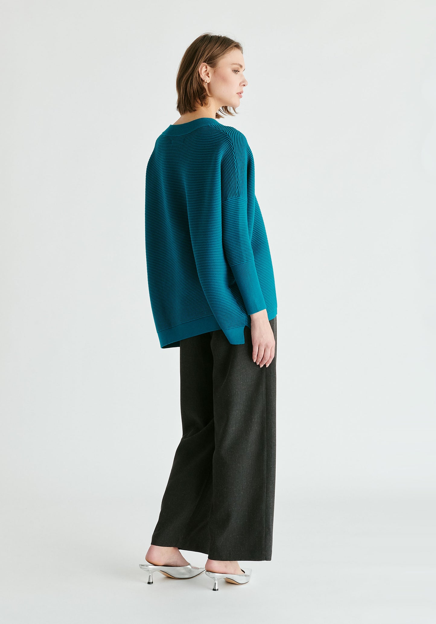 JERSEY OVERSIZE CANALE AZUL OCEANO