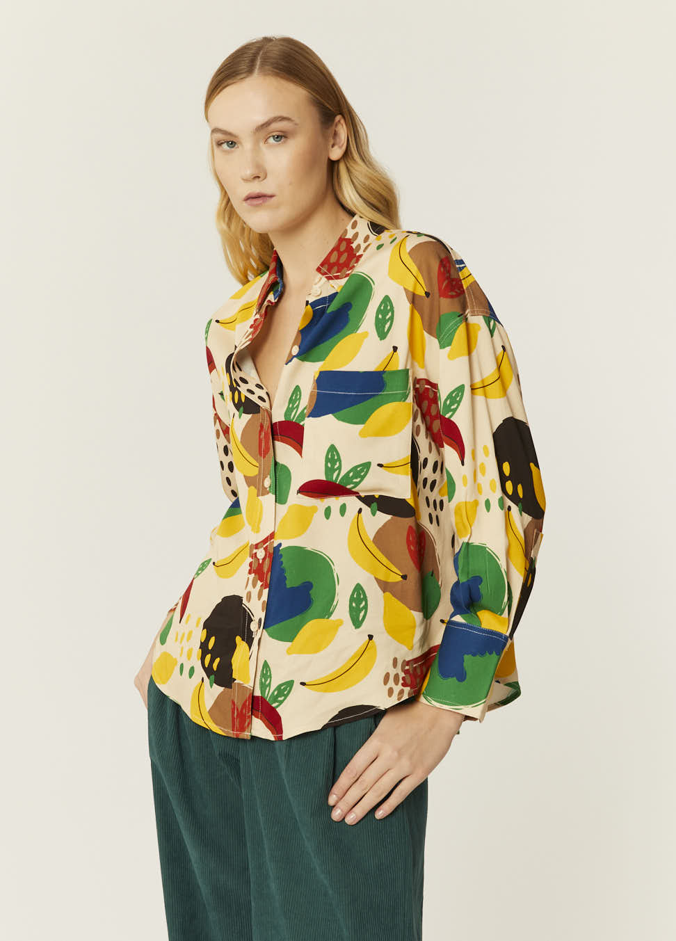 CAMISA OVERSIZE FRUTAS