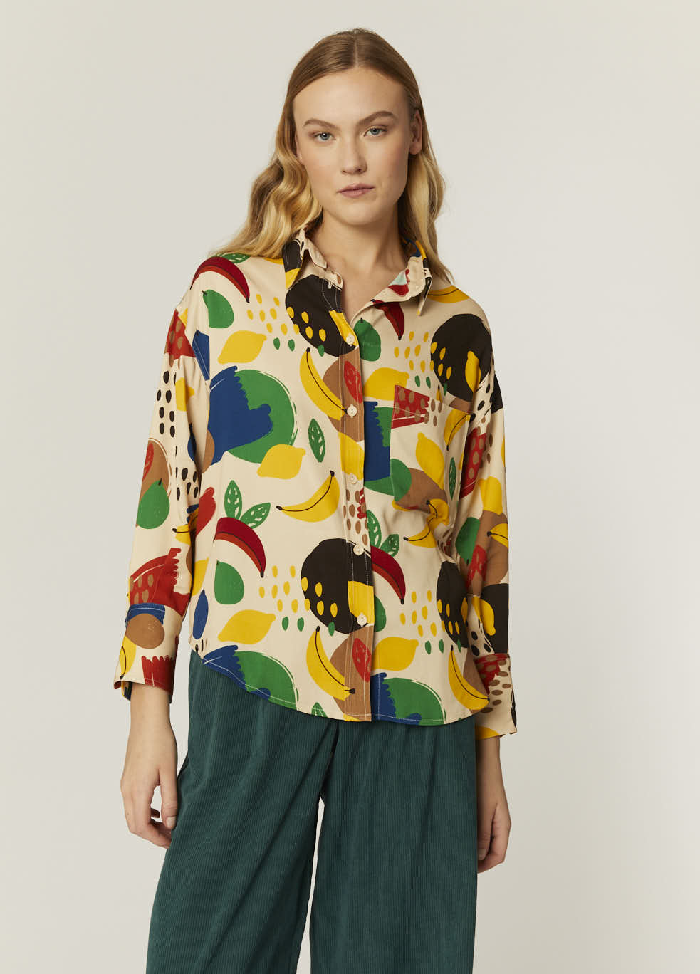 CAMISA OVERSIZE FRUTAS