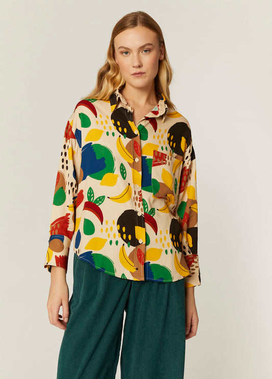 CAMISA OVERSIZE FRUTAS