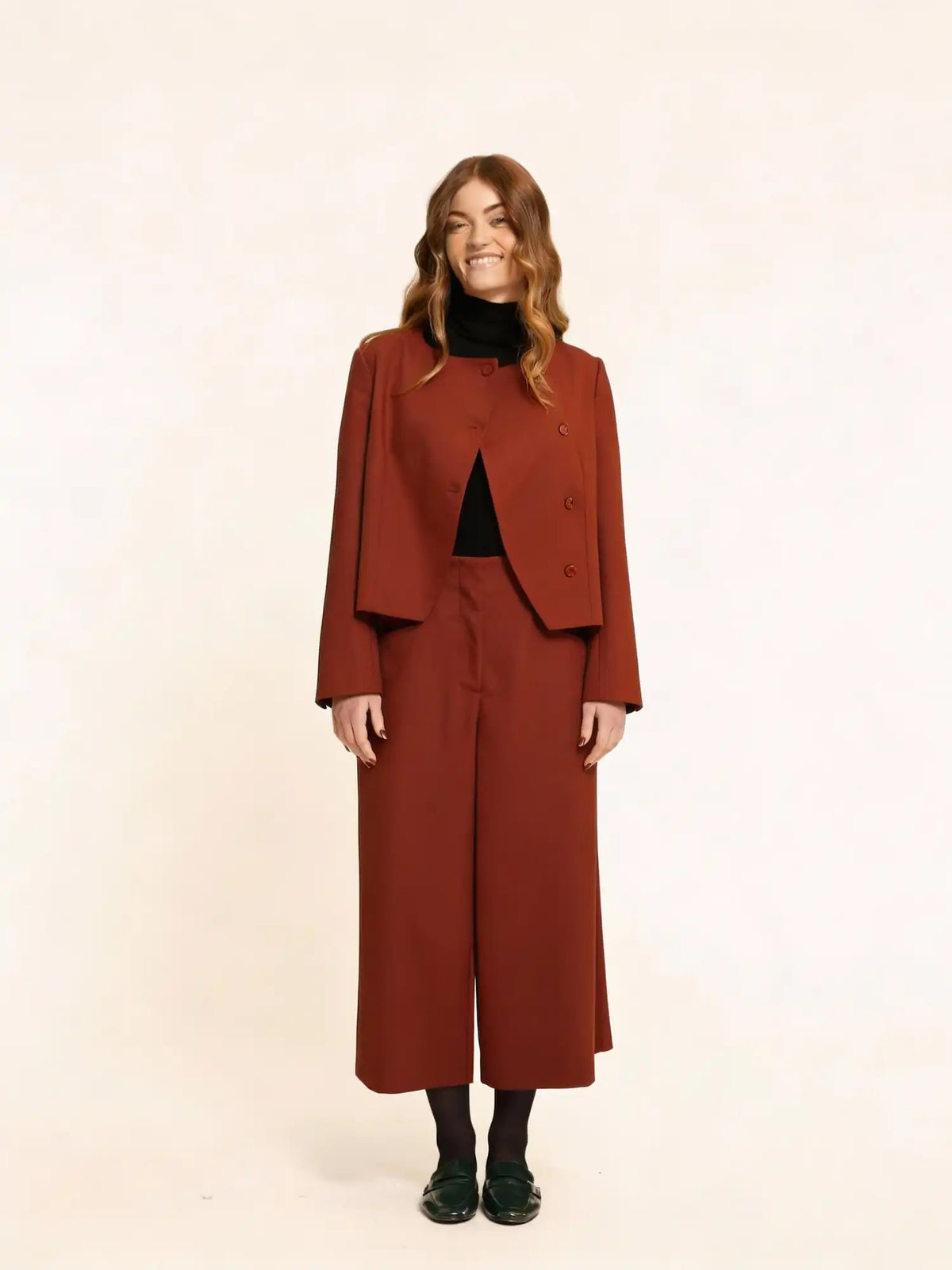 CHAQUETA GRETA MARRON