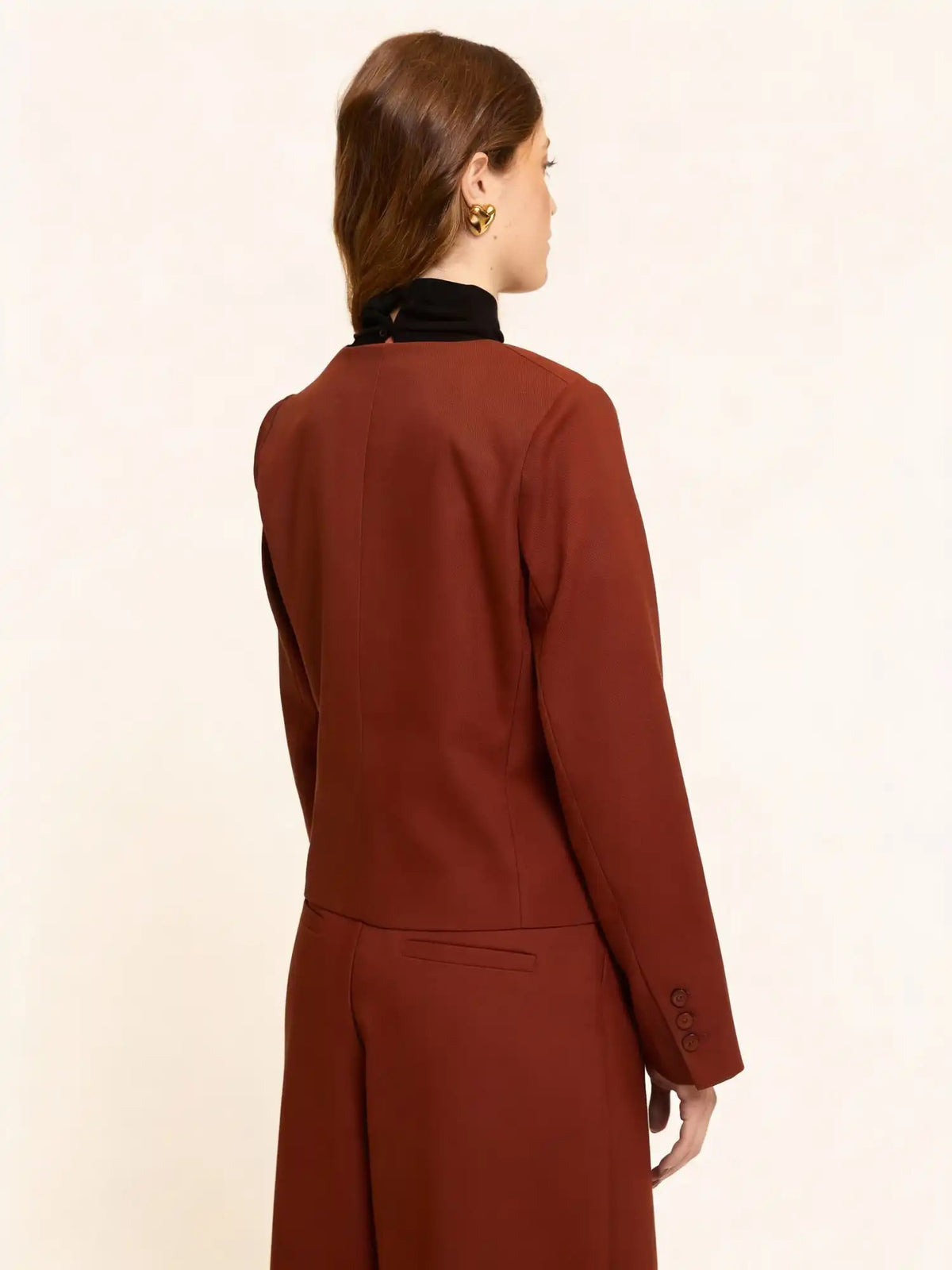 CHAQUETA GRETA MARRON