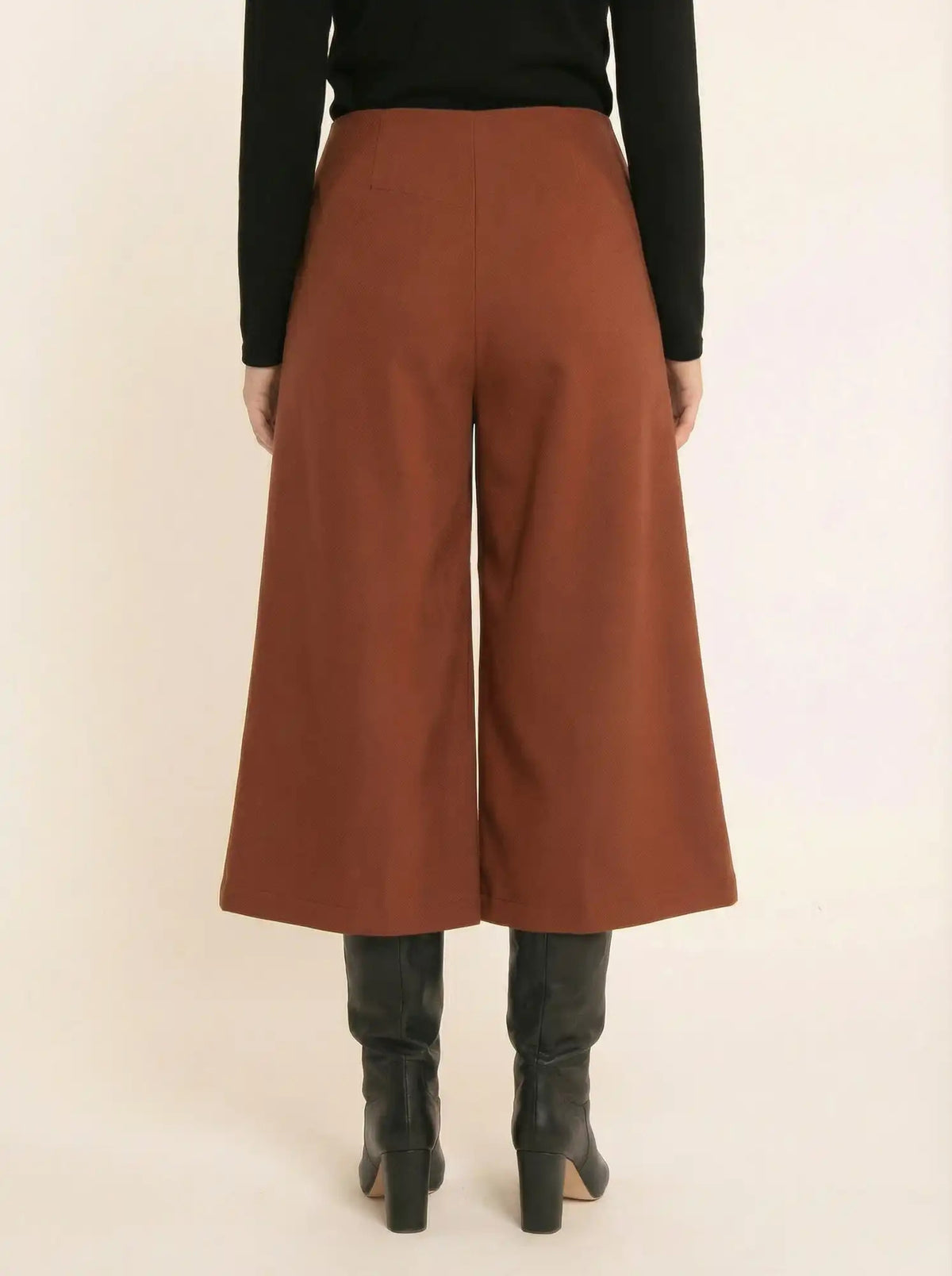PANTALON GRETA MARRON