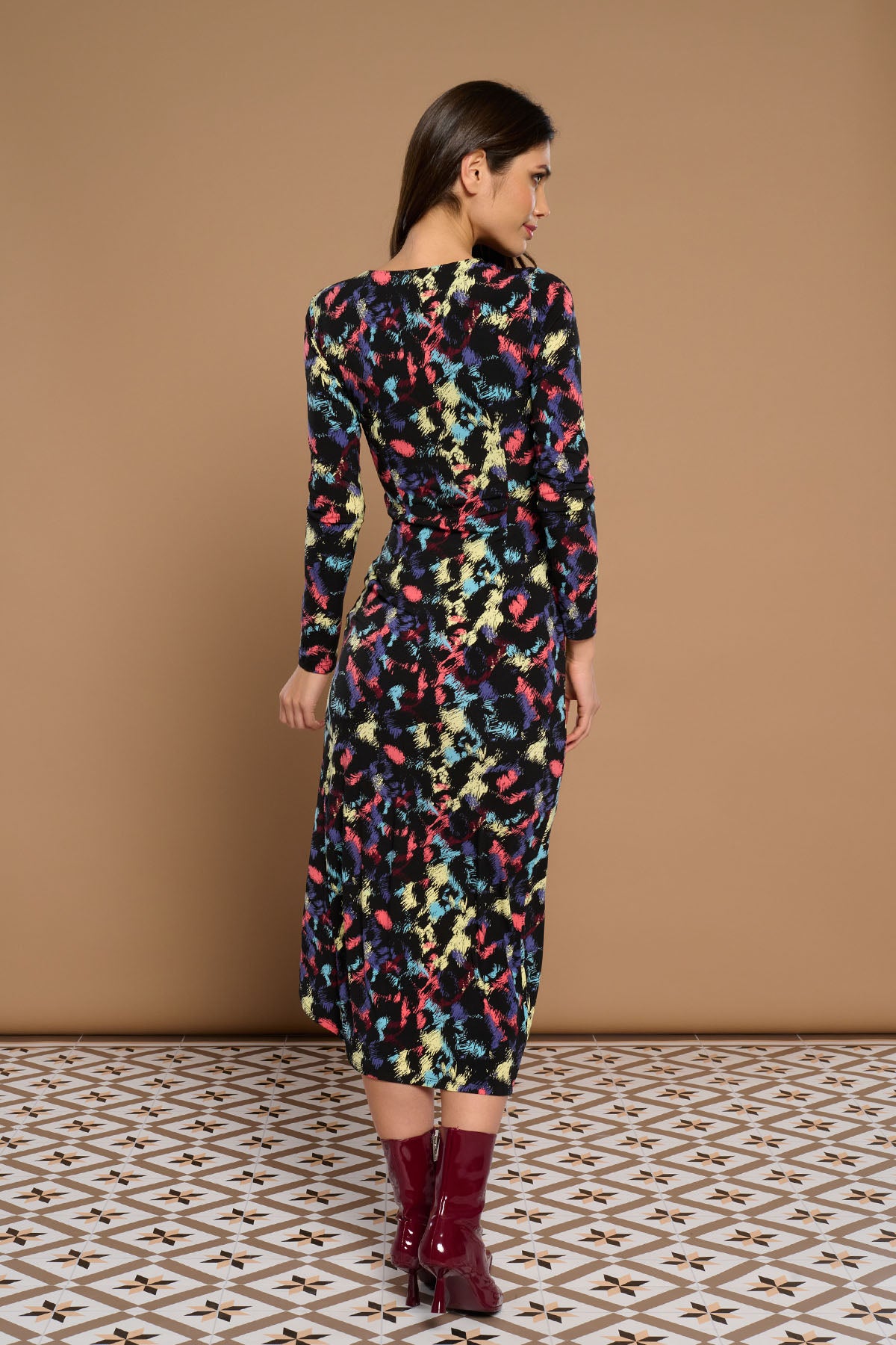 VESTIDO ESTAMPADO ANIMAL PRINT