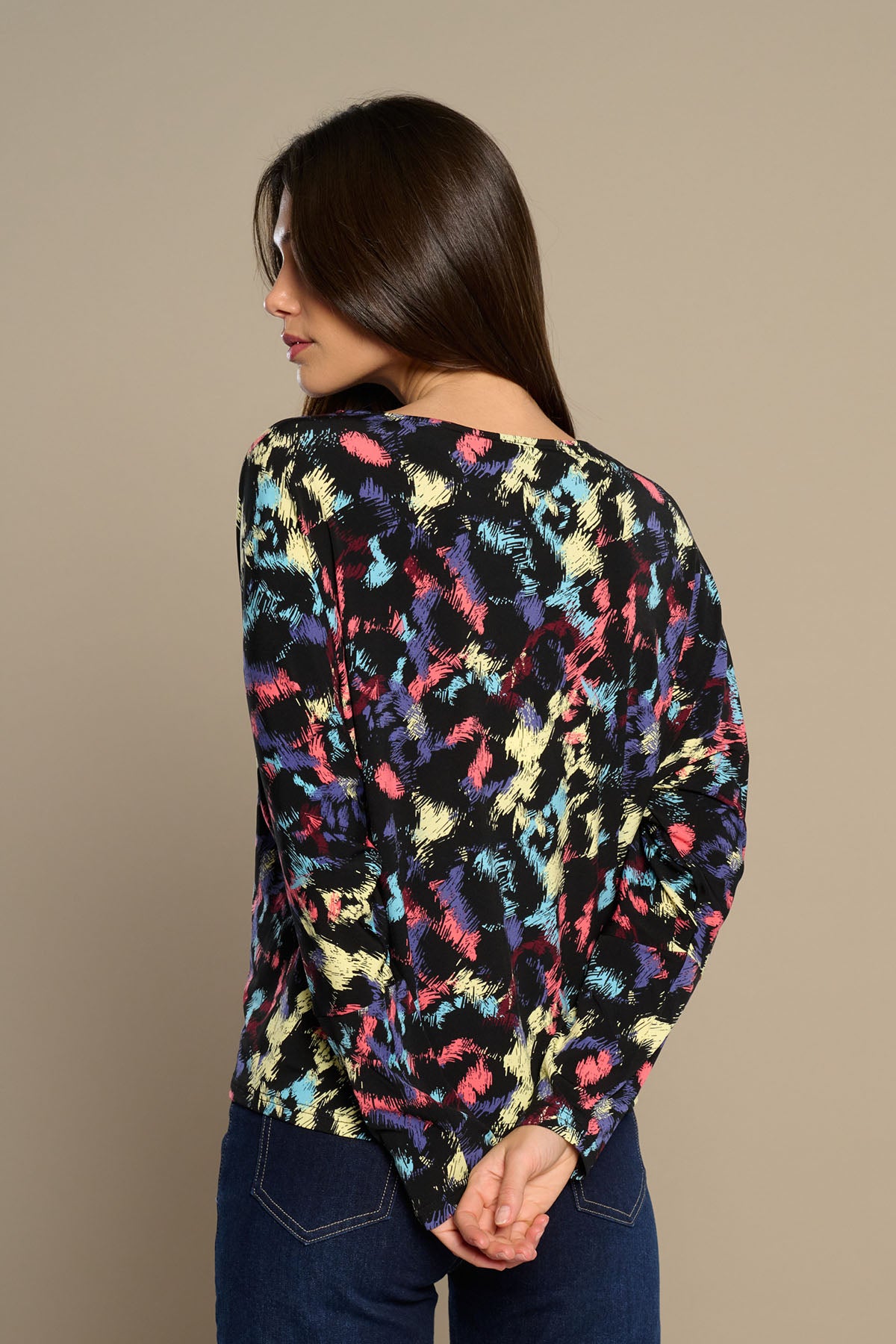 TOP ESTAMPADO ANIMAL PRINT