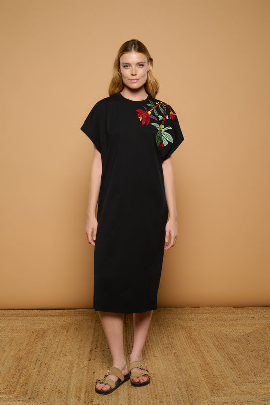 VESTIDO NEGRO BOHO
