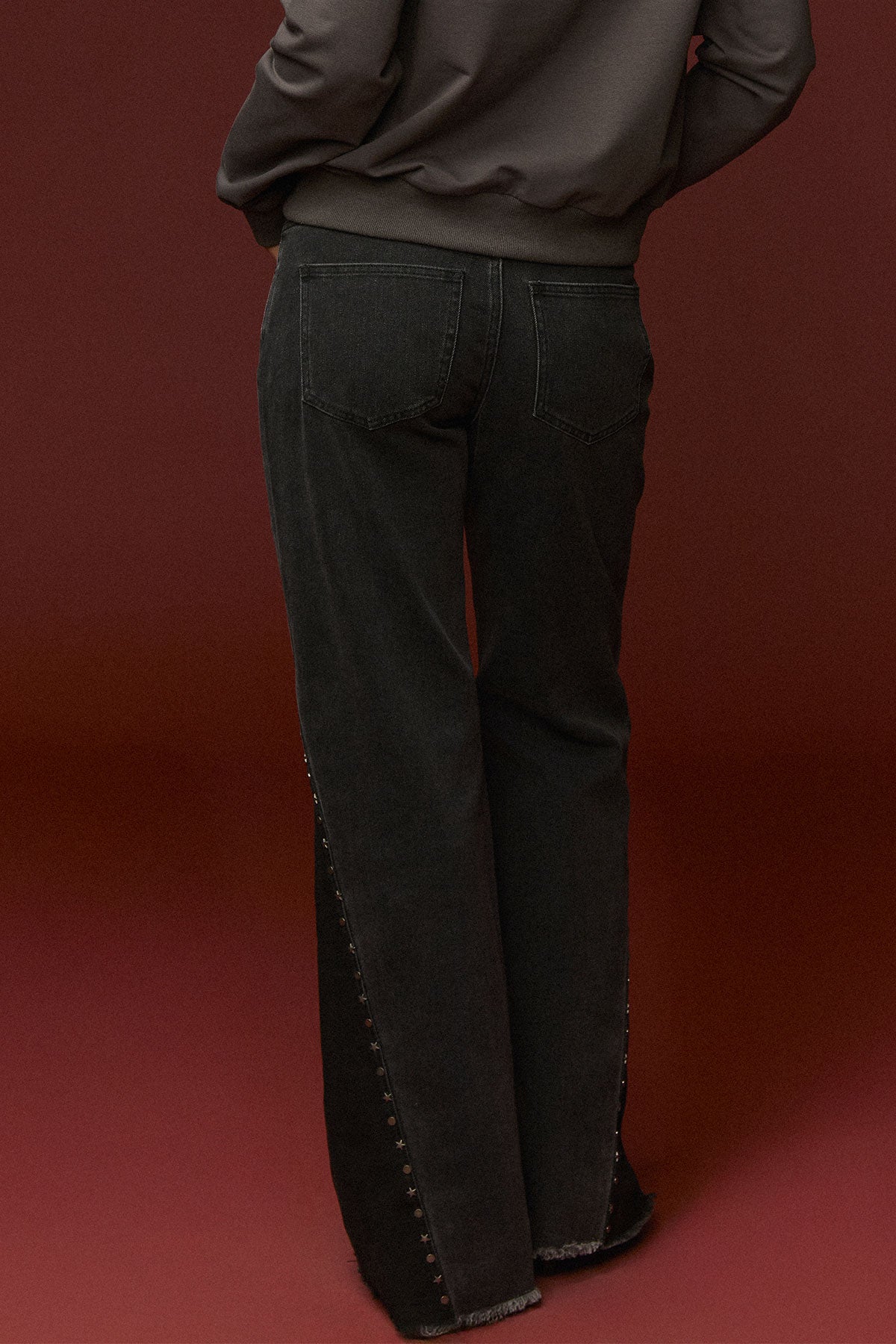 PANTALON VAQUERO NEGRO