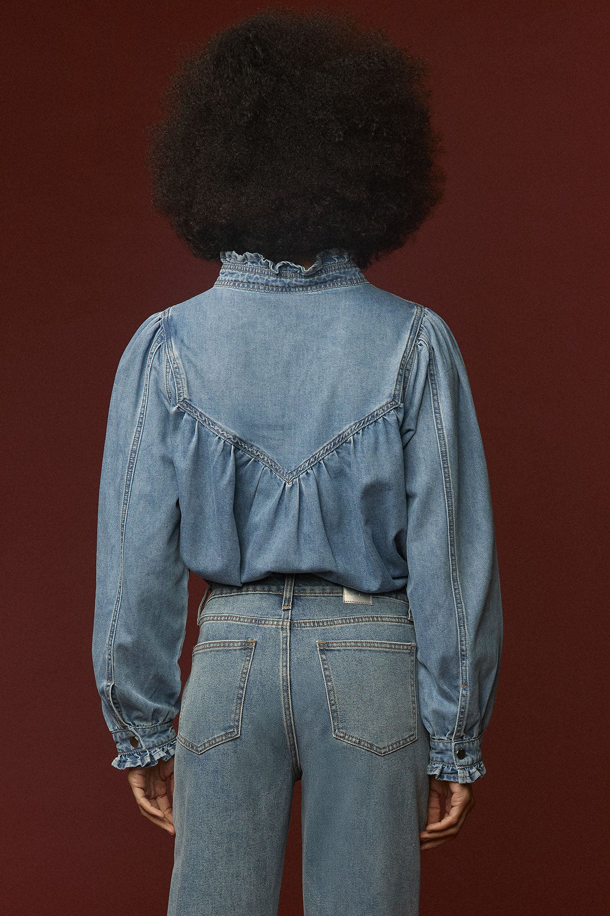 BLUSA VAQUERA BORDADA