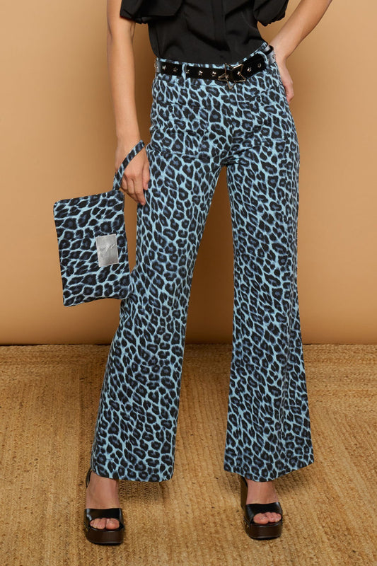 JEANS ANIMAL PRINT