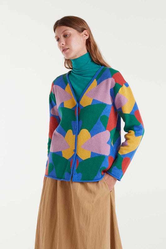 CARDIGAN ESTAMPADO CORAZONES