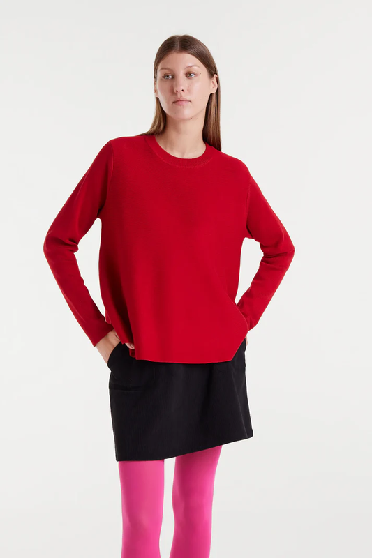 JERSEY DE PUNTO EVASE ROJO