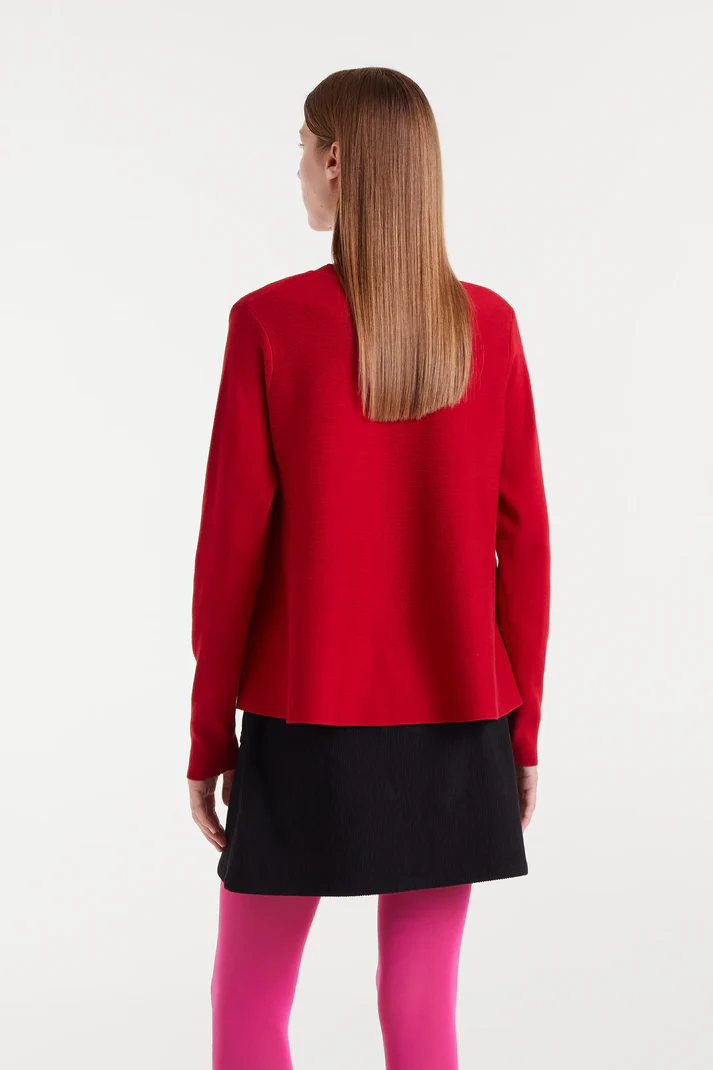 JERSEY DE PUNTO EVASE ROJO