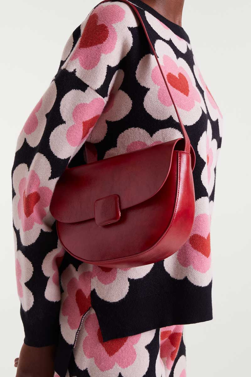 BOLSO DE HOMBRO PIEL SINTETICA