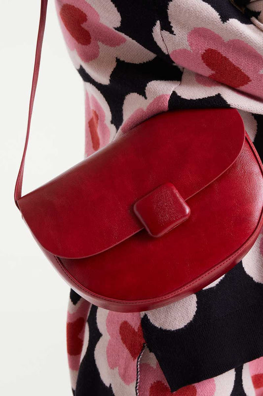BOLSO DE HOMBRO PIEL SINTETICA