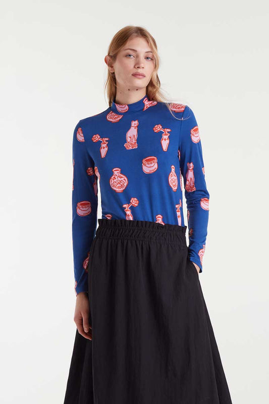 CAMISETA ESTAMPADO PORCELANA