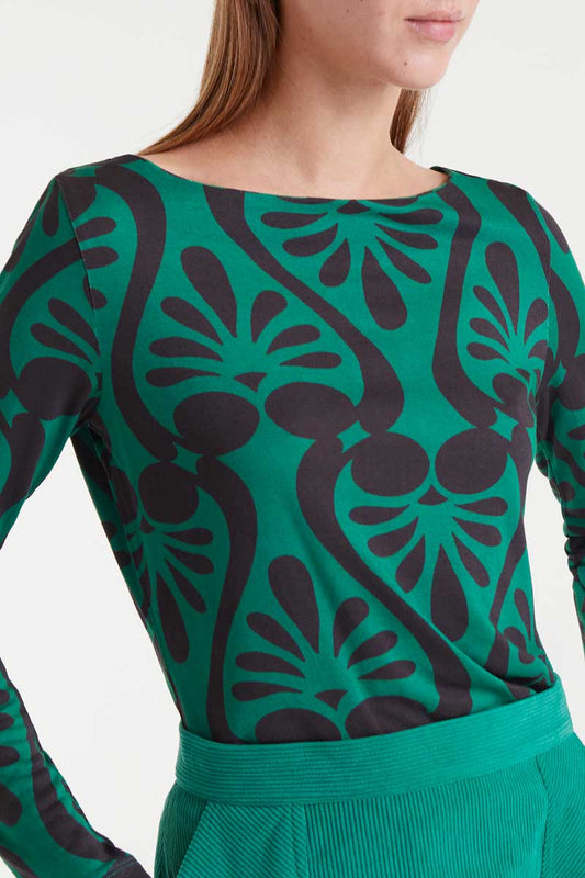 CAMISETA ESTAMPADA BAROQUE