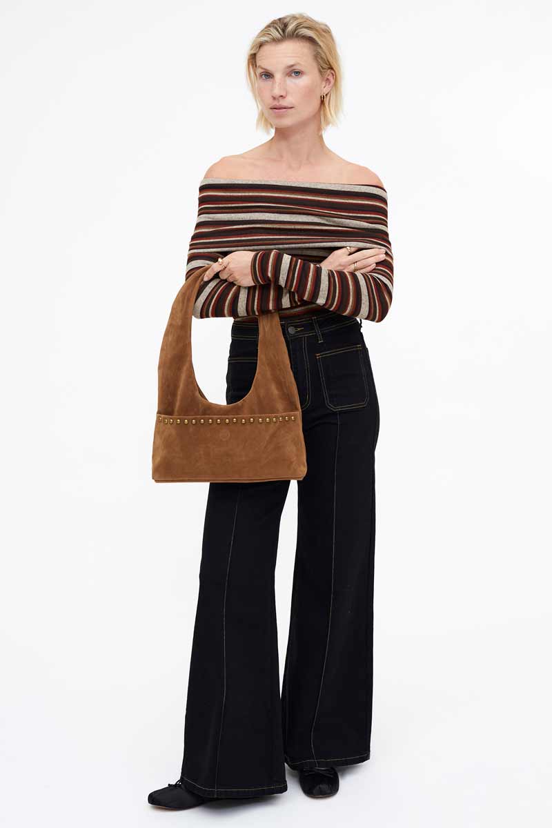 PANTALON VAQUERO NEGRO TIRO ALTO