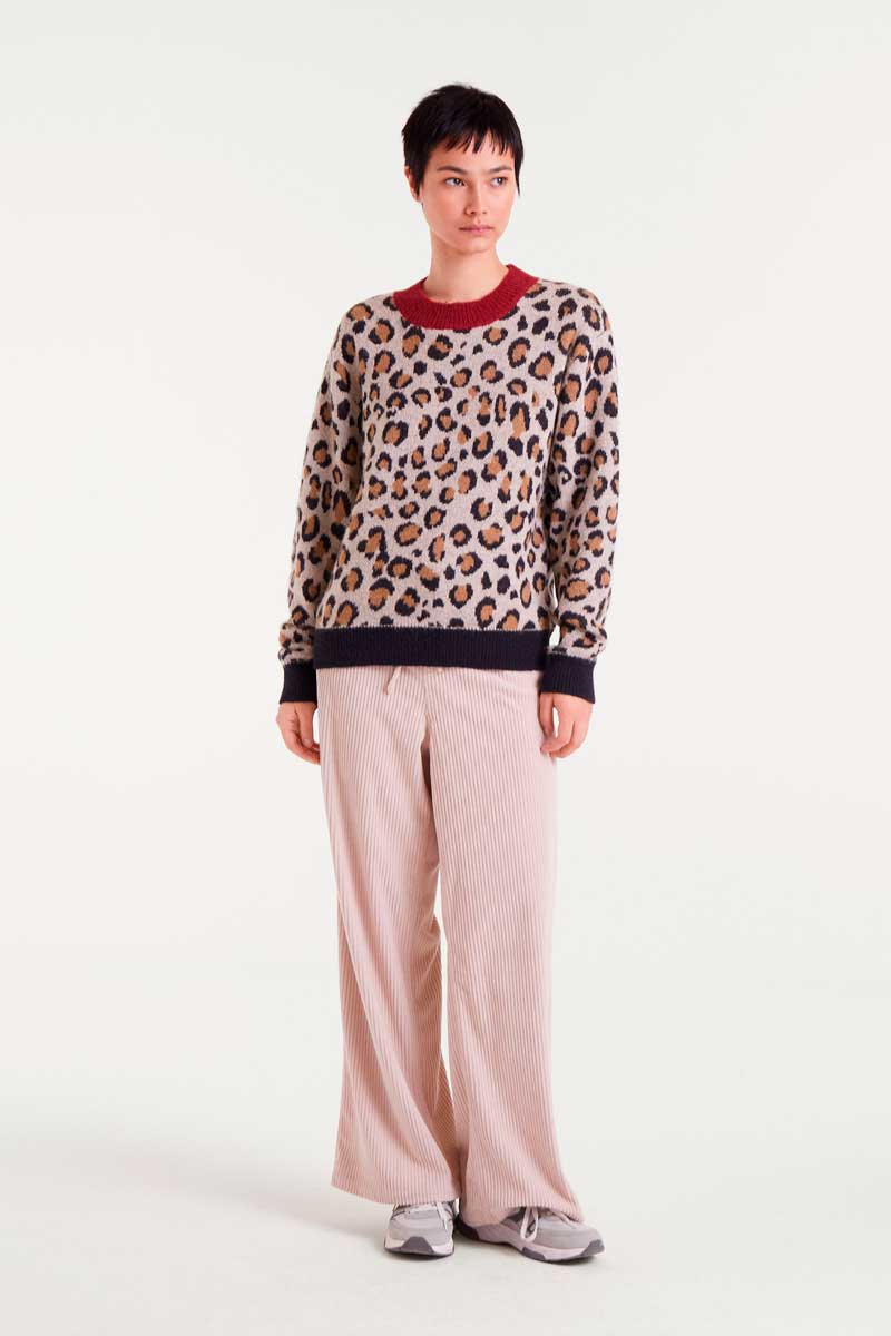 JERSEY ESTAMPADO ANIMAL PRINT