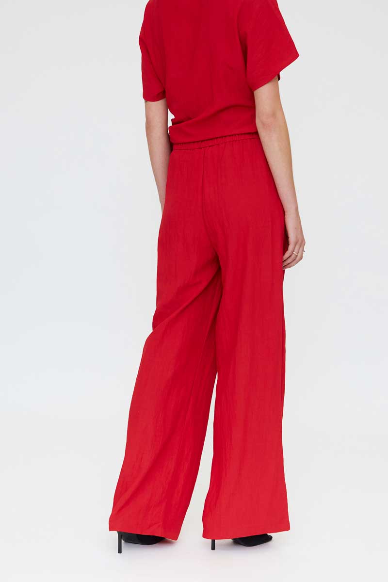 PANTALON ROJO FLUIDO