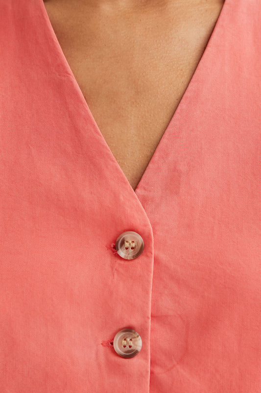 CHALECO ESCOTE PICO CORAL