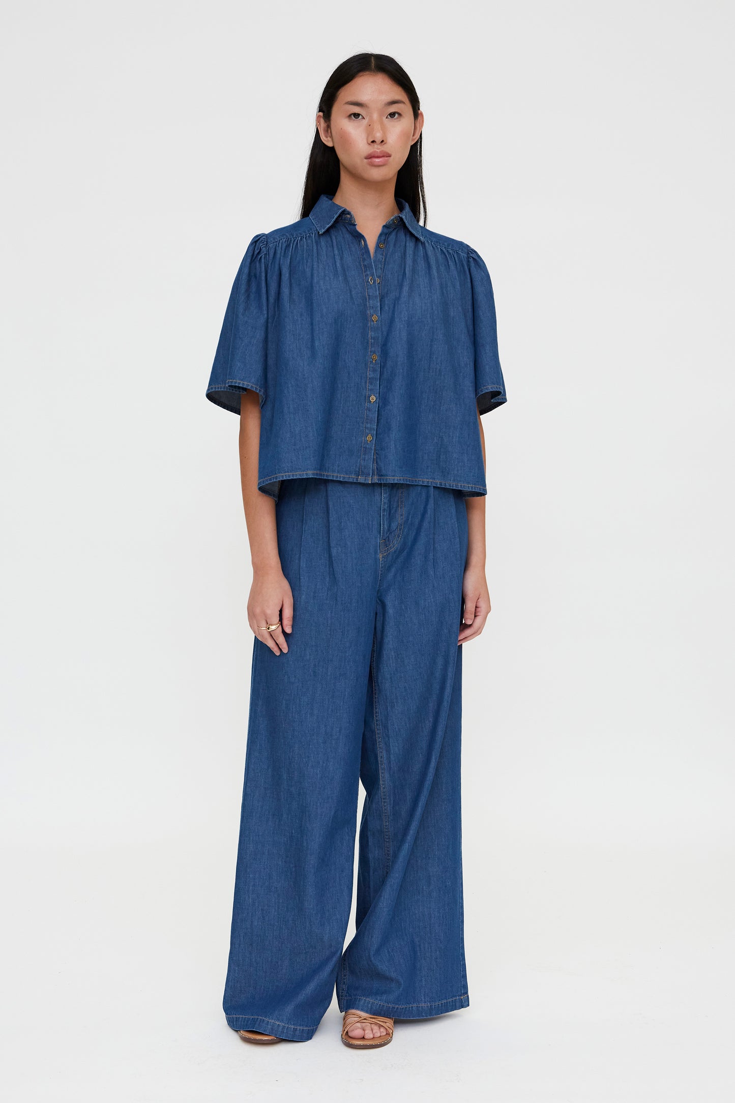 PANTALON VAQUERO TIRO ALTO