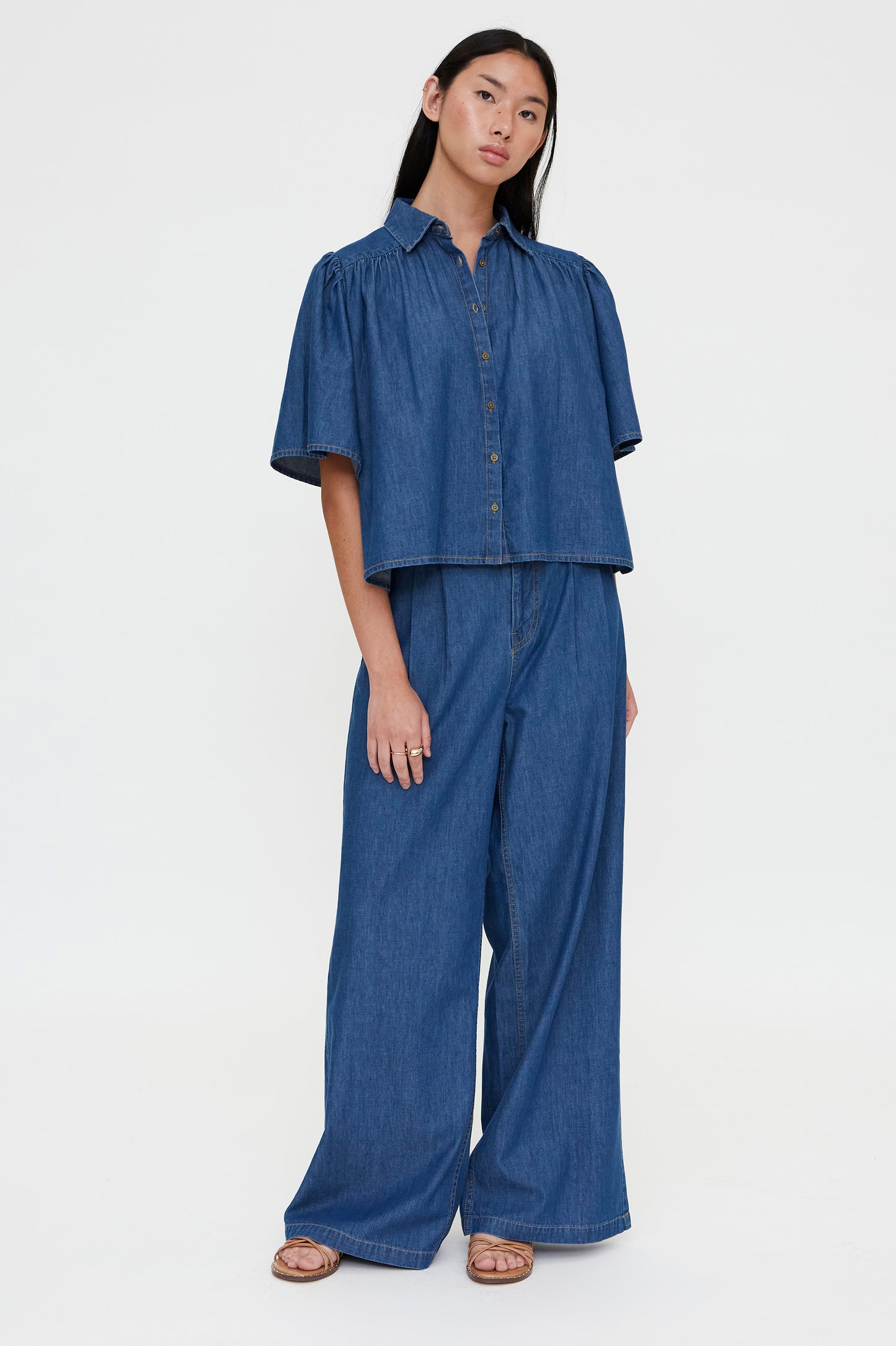 PANTALON VAQUERO TIRO ALTO