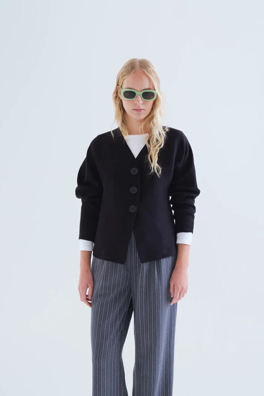 CARDIGAN NEGRO