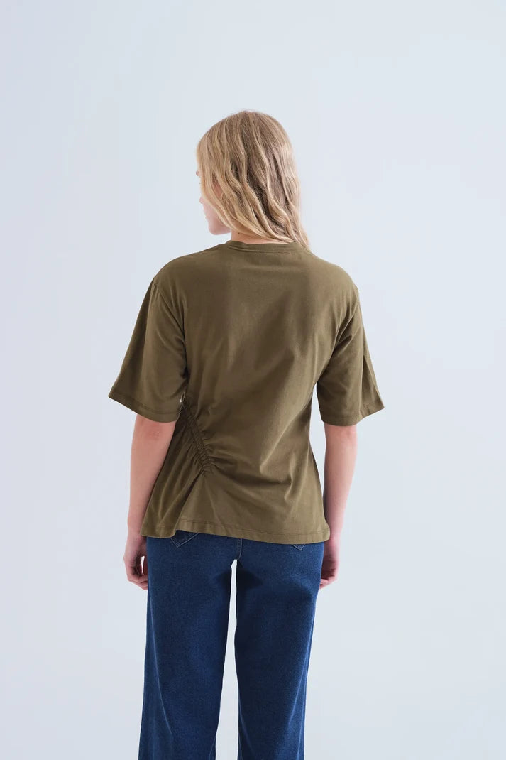 CAMISETA 100% ALGODON VERDE