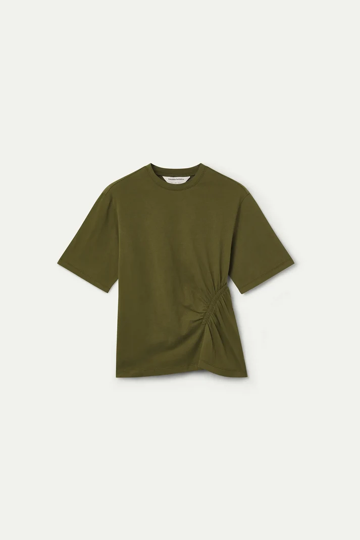 CAMISETA 100% ALGODON VERDE