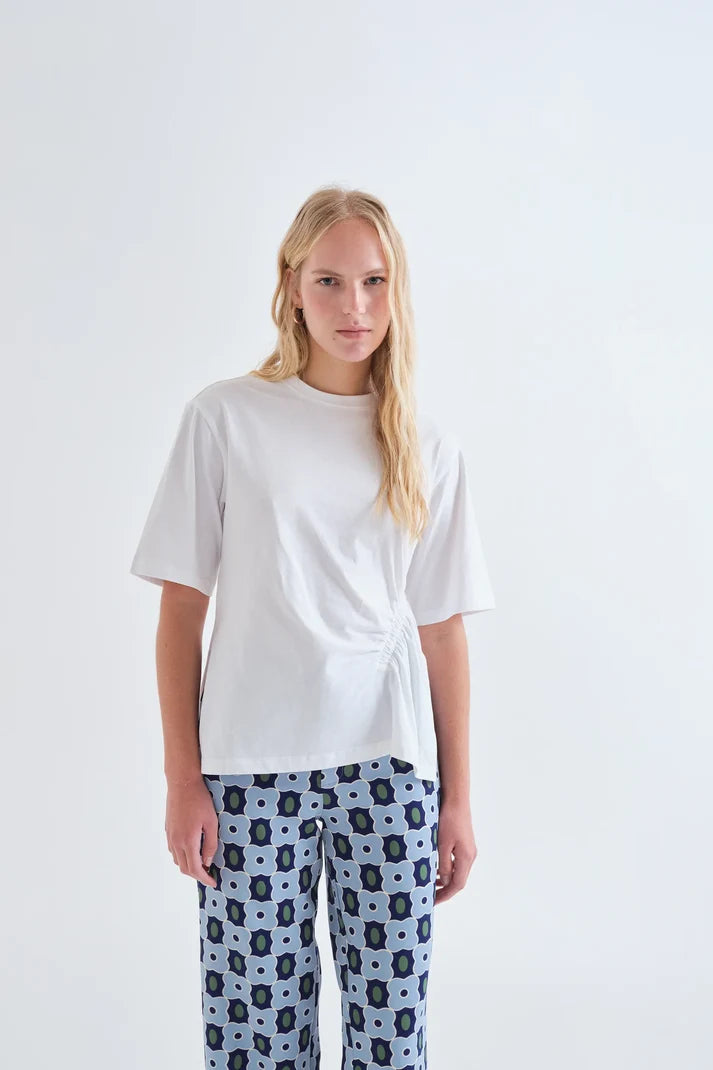 CAMISETA 100% ALGODON BLANCA