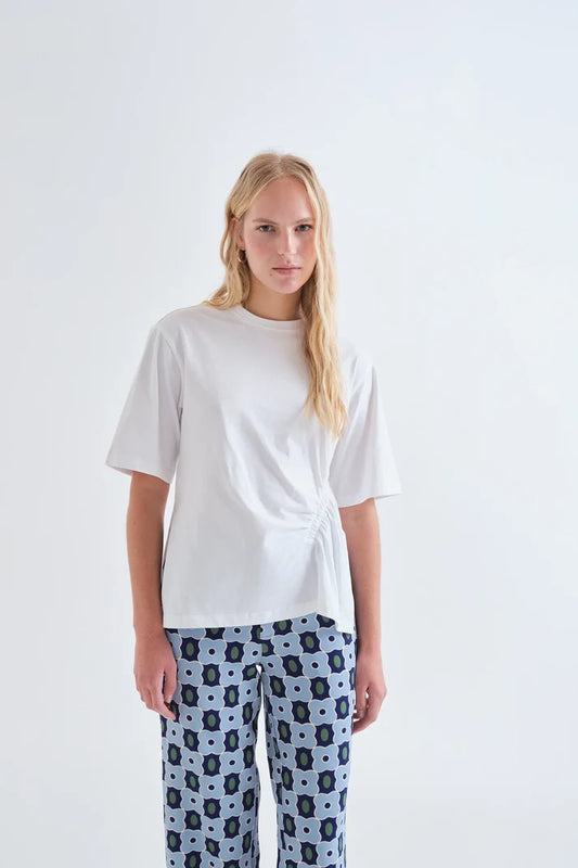 CAMISETA 100% ALGODON BLANCA