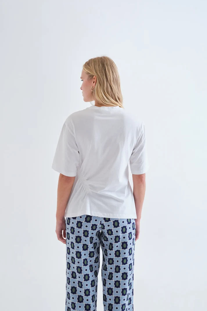 CAMISETA 100% ALGODON BLANCA