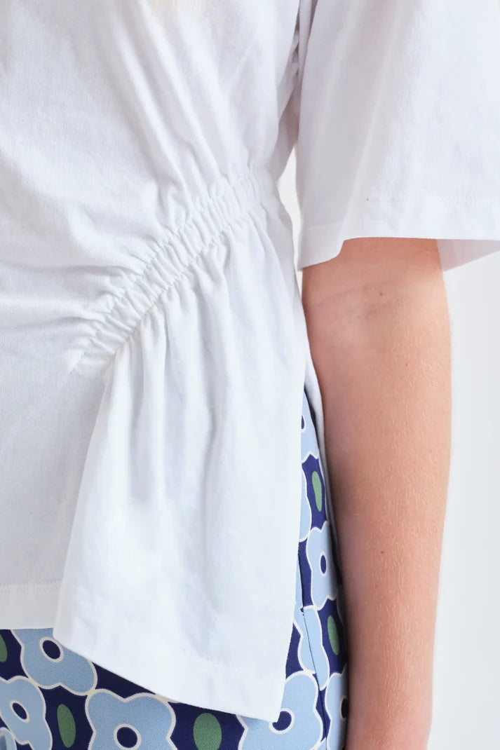 CAMISETA 100% ALGODON BLANCA