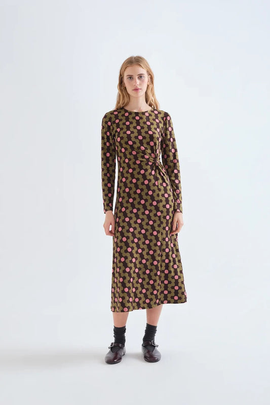 VESTIDO MIDI ESTAMPADO
