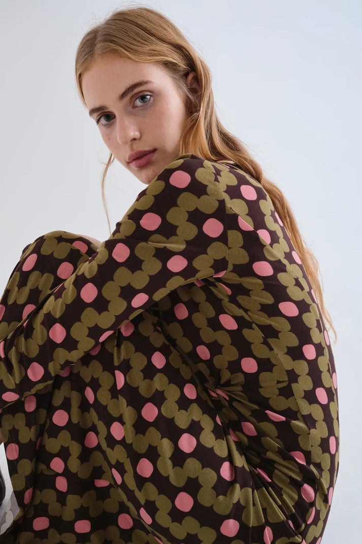 VESTIDO MIDI ESTAMPADO