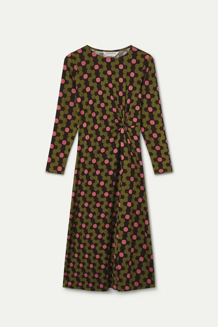 VESTIDO MIDI ESTAMPADO