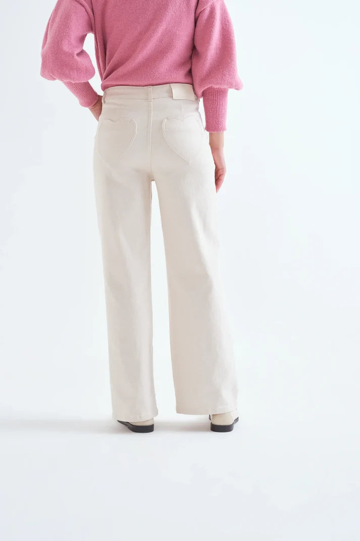 PANTALON VAQUERO CRUDO