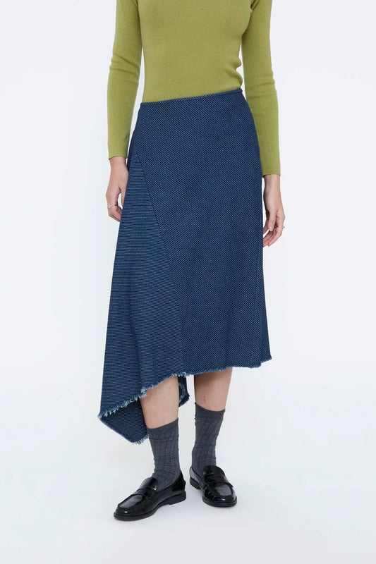 FALDA MIDI VAQUERA