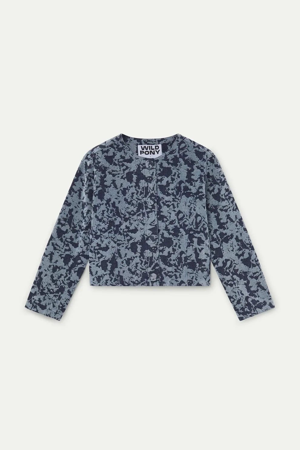 CHAQUETA CORTA AZUL