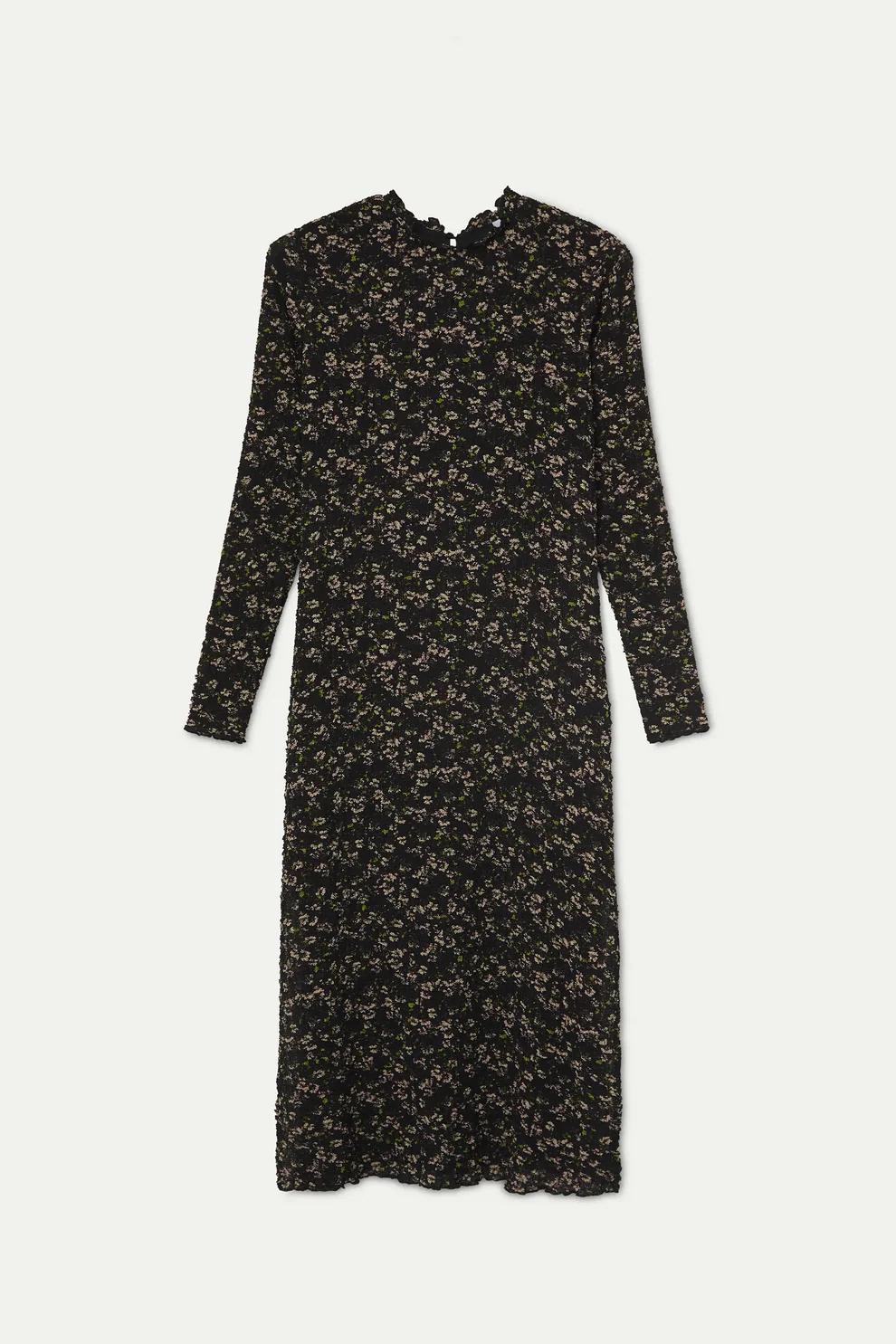 VESTIDO MIDI ESTAMPADO FLORES