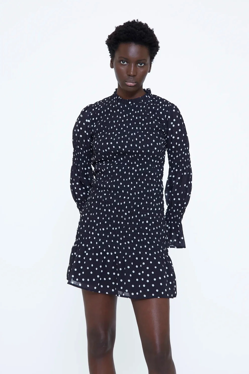 VESTIDO CORTO LUNARES