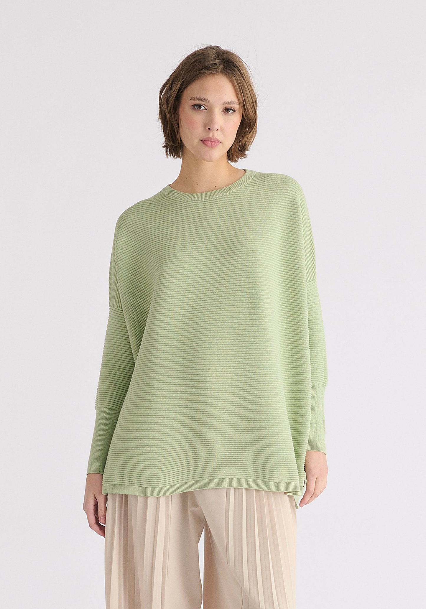 JERSEY CANALE OVERSIZE VERDE
